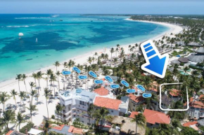 Deluxe Villa 6 GUESTS Garden View BAVARO BEACH WIFI BBQ - beach club access